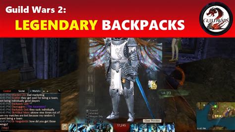 ad infinitum guild wars 2|Guild Wars 2: Legendary Backpacks │ The .